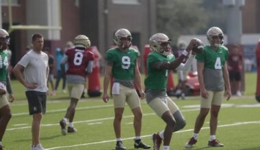 Best photos from FSU football's Friday practice