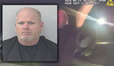 Three teens were followed and held at gunpoint by a 49-year-old man after police say they fired Orbeez pellets at his vehicle, sparking an armed confrontation, the Port St. Lucie Police Department said. According to police, officers responded Wednesday at about 8:50 a.m. to the area of SW Morelia Lane and SW Acapulco Terrace after receiving reports that teenagers had fired what was initially believed to be a BB gun or pellet gun from a moving vehicle. (PSLPD)