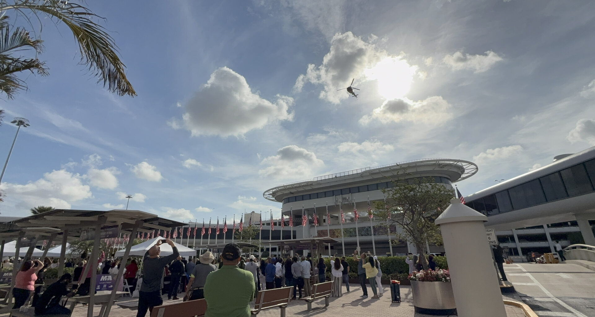 MIA celebrates America250 with flag-raising and sculpture dedication ceremony