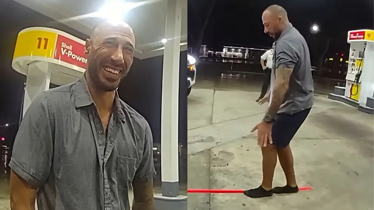"My Thighs are Not That Strong": Drunk Florida Man Fails Walk and Turn Test, Blames "Leg Day"