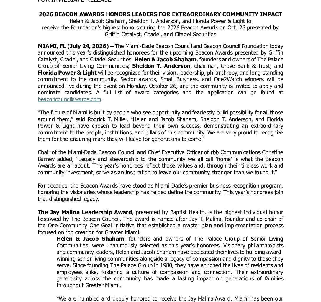 Community News Releases