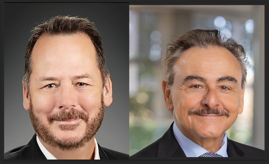 Jeff Weninger, left, and Matt Orlando are competing for the Chandler mayor