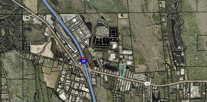 A grocery store project resembling Harris Teeter is proposed at the northeast corner of Florida 16 and Inman Road, just east of Interstate 95 and less than 2 miles from the Elevation Pointe Publix. A grocery store project resembling Harris Teeter is proposed at the northeast corner of Florida 16 and Inman Road, just east of Interstate 95 and less than 2 miles from the Elevation Pointe Publix.