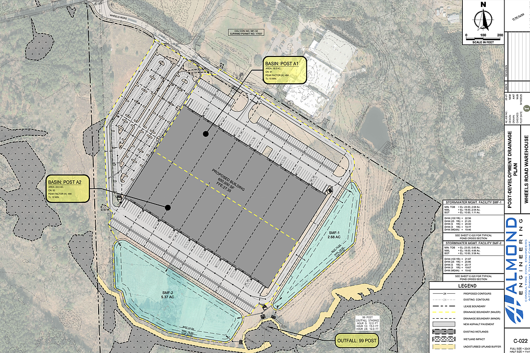 Rooker landing approvals for warehouse near JIA