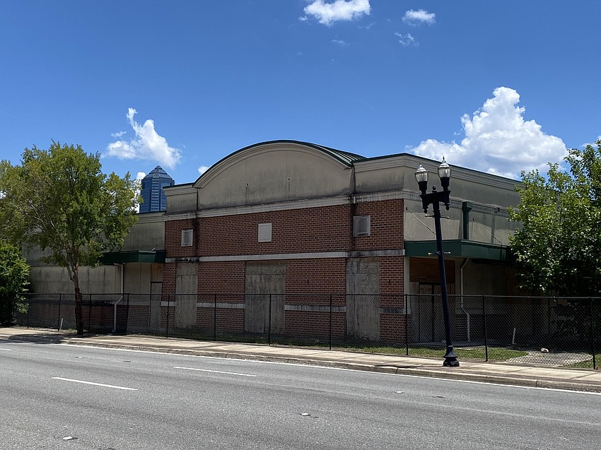 Windows and doors of the abandoned Sax Seafood & Grille building at 816 W. Union St. are boarded. The Downtown Investment Authority board voted July 15 to demolish the structure.