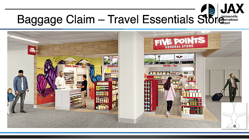 Five Points General Store in review at Jacksonville International Airport