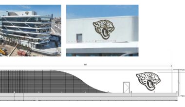 A rising ‘roar’: Jaguars posting logos on Downtown HQ