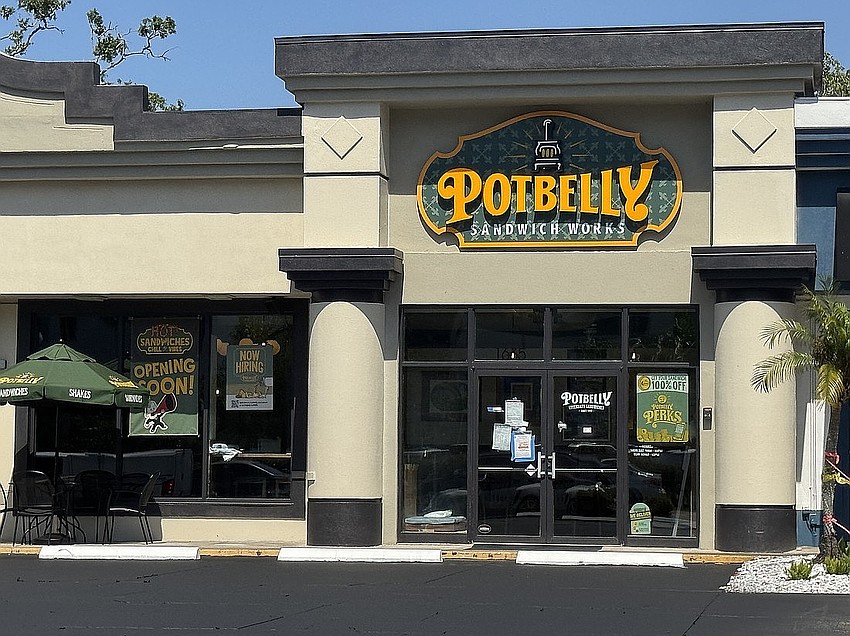 The first Potbelly Sandwich Works in Jacksonville opened in May 2026 in the Deerwood Village shopping center at 9908 Old Baymeadows Road, at southwest Baymeadows Road and Southside Boulevard. The first Potbelly Sandwich Works in Jacksonville opened in May 2026 in the Deerwood Village shopping center at 9908 Old Baymeadows Road, at southwest Baymeadows Road and Southside Boulevard.