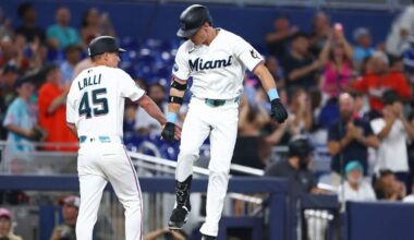 Marlins settle in after Griffin Conine home run, sweep Mariners