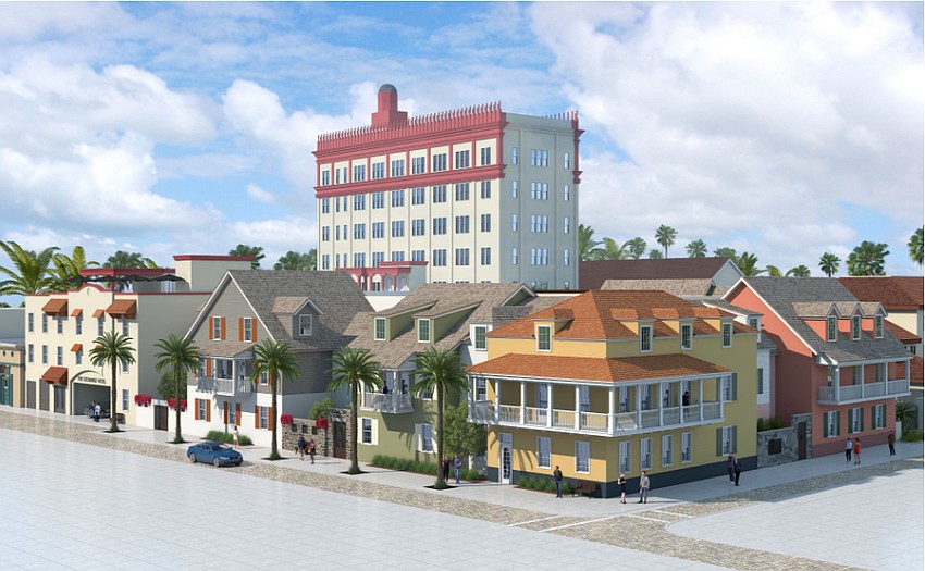 The 24 Cathedral development in St. Augustine. The 24 Cathedral development in St. Augustine.