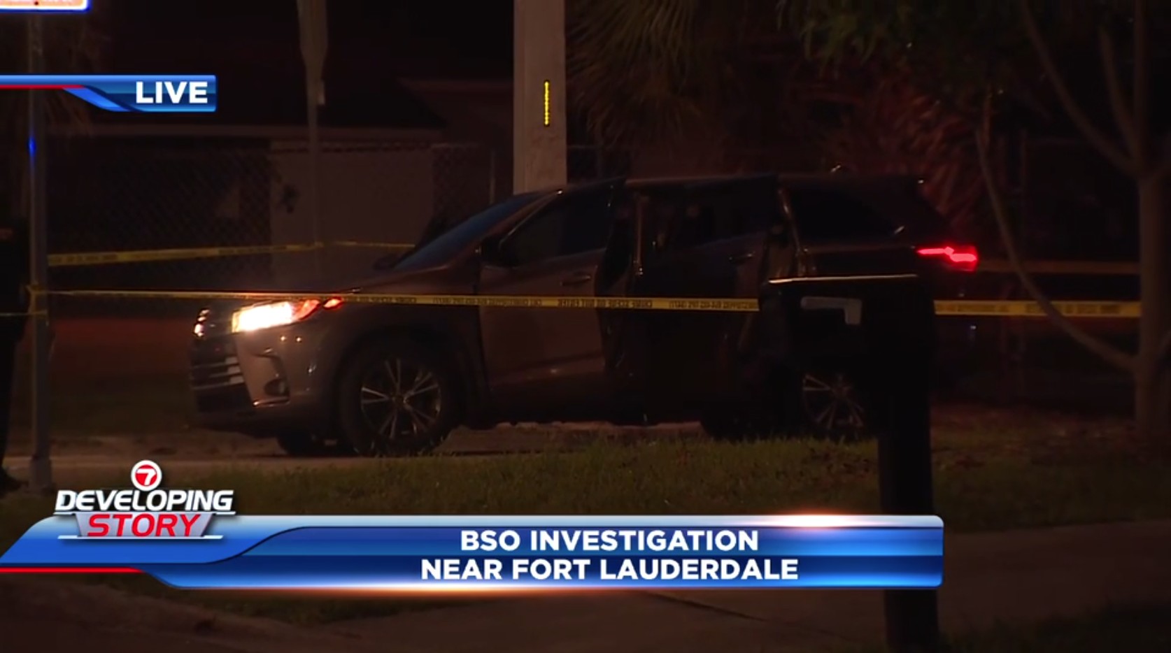 Overnight incident near Fort Lauderdale draws large BSO presence - WSVN 7News | Miami News, Weather, Sports