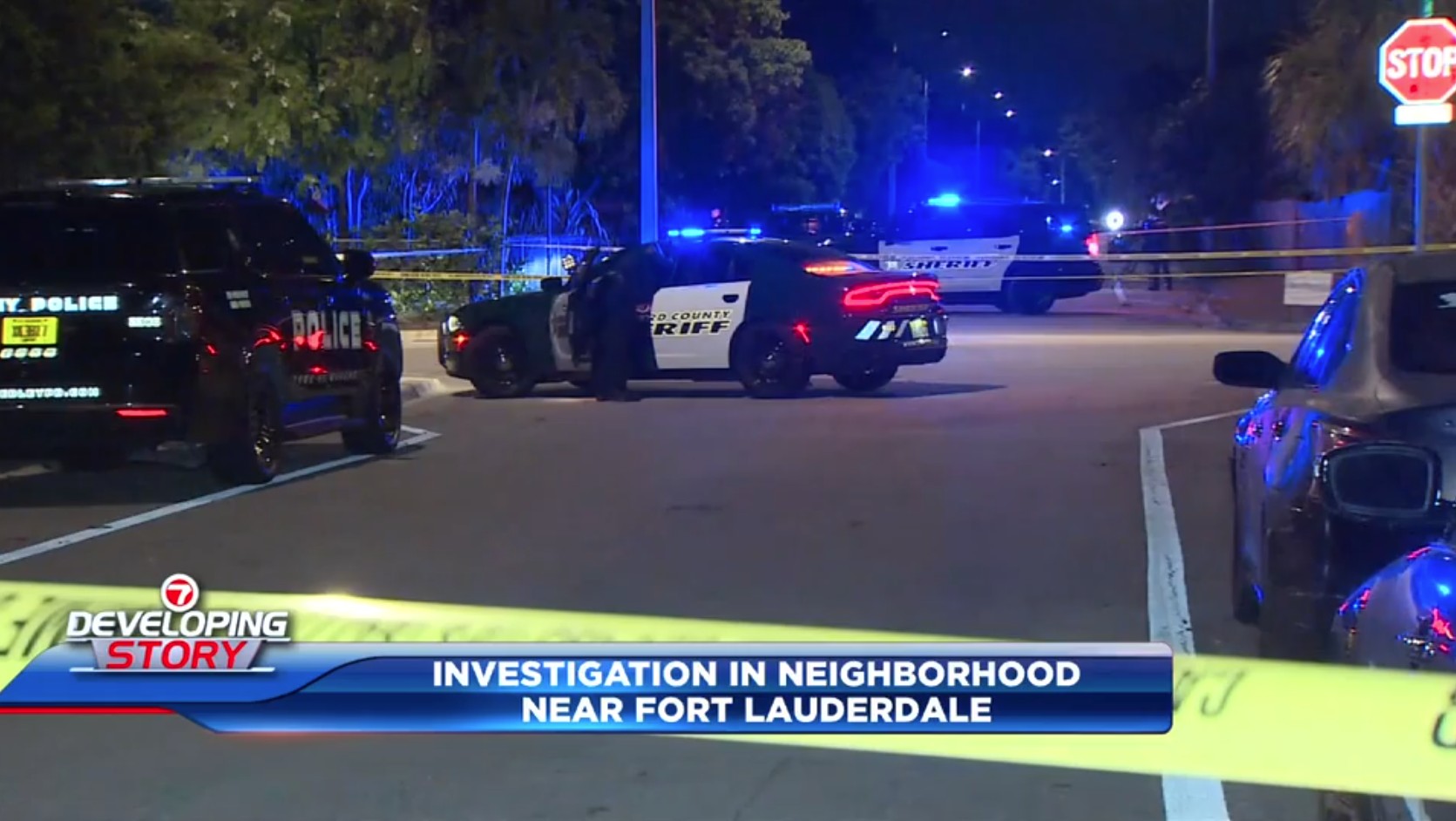 Residents say shots fired overnight in neighborhood near Fort Lauderdale, drawing large BSO presence - WSVN 7News | Miami News, Weather, Sports