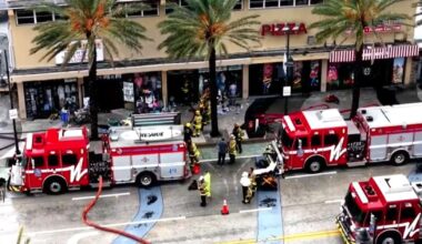 Fire at Fort Lauderdale Beach store shuts down portion of Las Olas Boulevard - WSVN 7News | Miami News, Weather, Sports