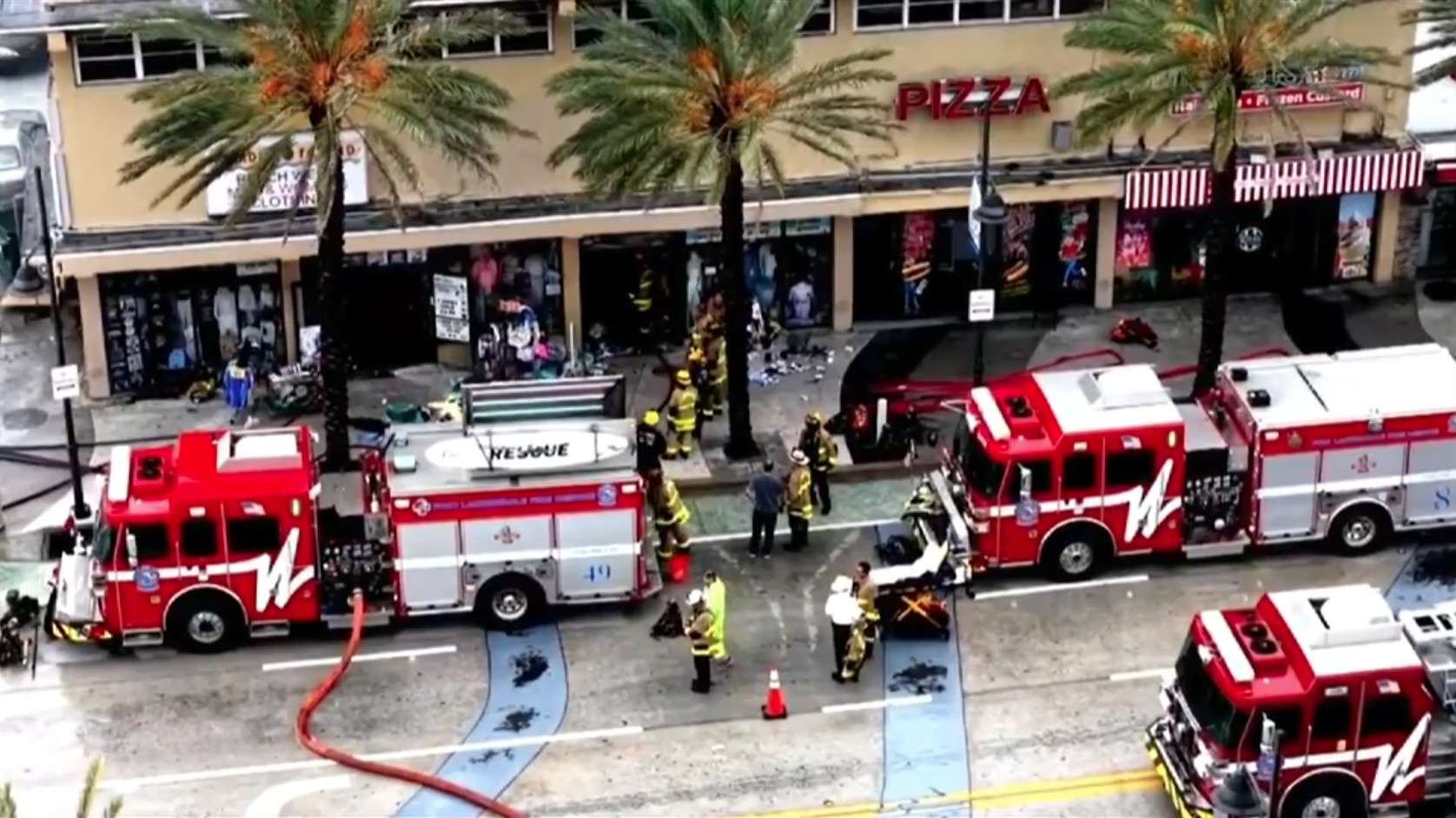 Fire at Fort Lauderdale Beach store shuts down portion of Las Olas Boulevard - WSVN 7News | Miami News, Weather, Sports