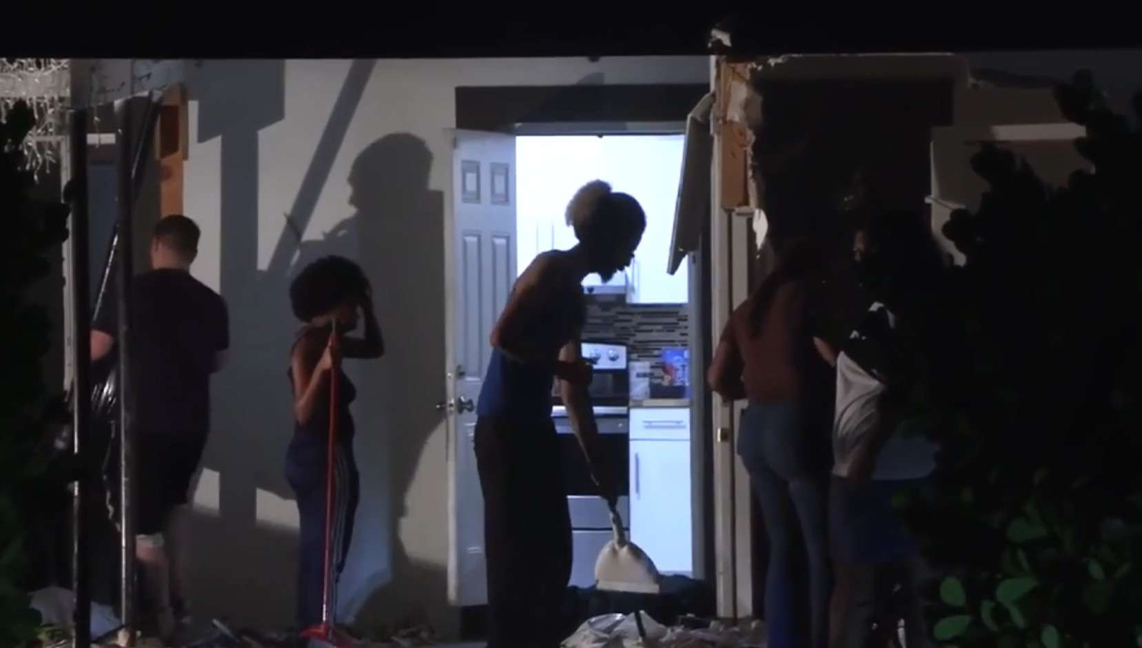 Woman hospitalized after car crashes into carport attached to Sunrise home, leaving large hole - WSVN 7News | Miami News, Weather, Sports