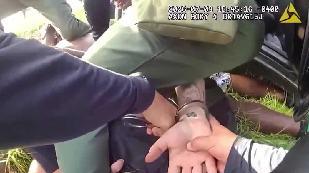 Stolen car chase in St. Lucie County ends with flat tire and arrest