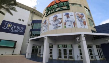 tampa bay rays stadium general view