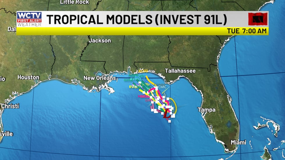 Slowly drifting northwest over the next three days. No local landfall but could regionally...