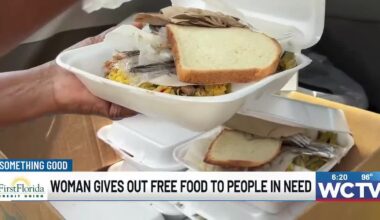 Something Good: Tallahassee woman gives out free food to people in need
