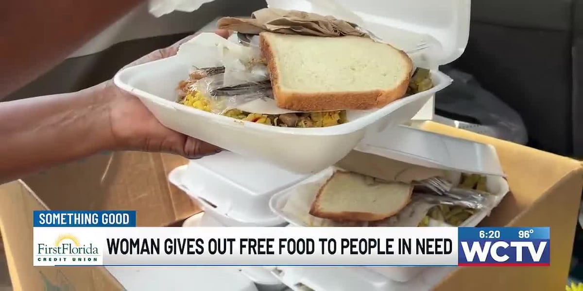Something Good: Tallahassee woman gives out free food to people in need