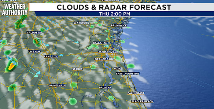 Northeast Florida, Southeast Georgia weather outlook: sea breeze storms and steamy temperatures