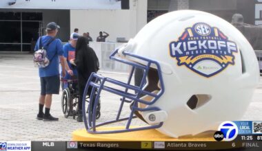 The 2026 SEC Media Day week begins in Tampa