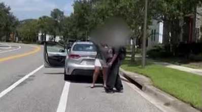 Video captures driver running teen on bike off the road, slapping him in Lake Nona