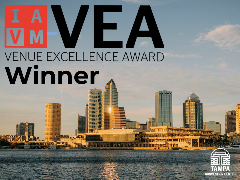Tampa Convention Center Wins Prestigious International Venue Excellence Award