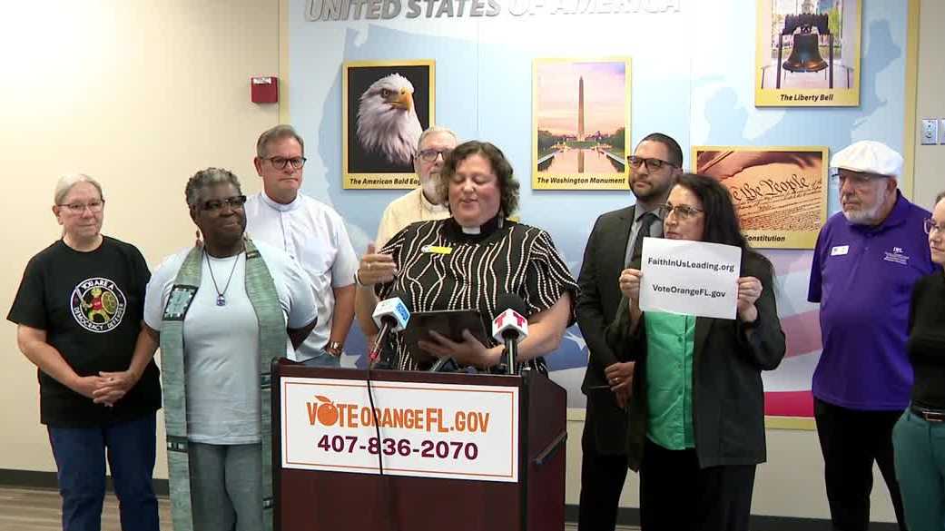 Central Florida faith leaders address voting rights concerns