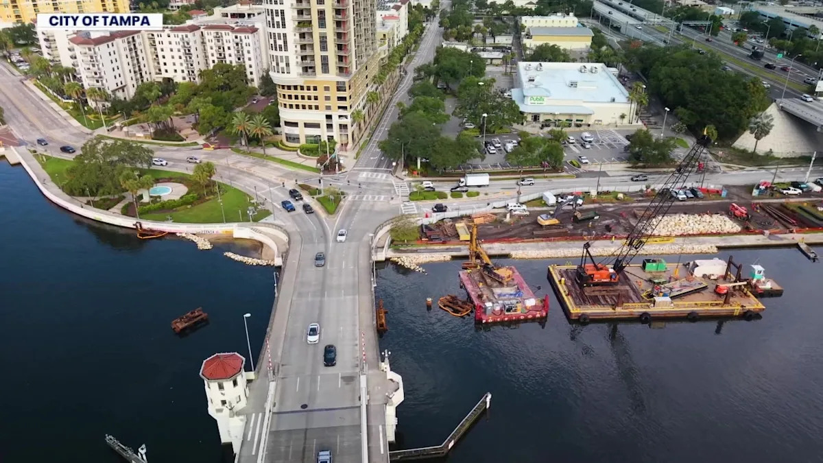 Tampa West Riverwalk expansion hits major milestone