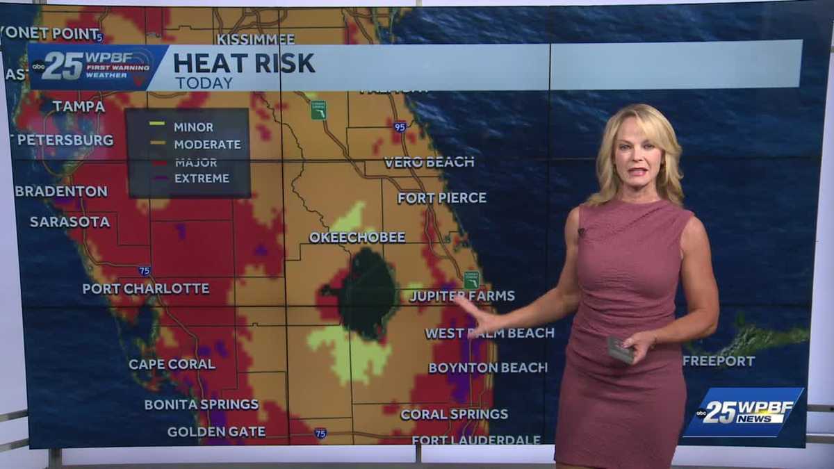 Impact heat and late-day storms for South Florida