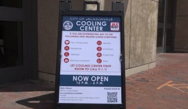 Extreme Heat Watch Wednesday | Jacksonville activates cooling centers plan