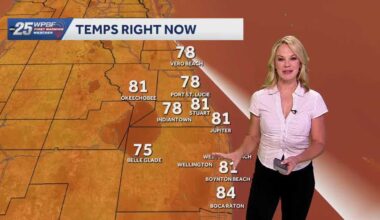 Bertha Moves in Gulf, Hot for South Florida
