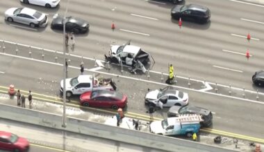 3 hospitalized after multi-car crash on I-95 near Sunrise Boulevard, fire rescue says – NBC 6 South Florida