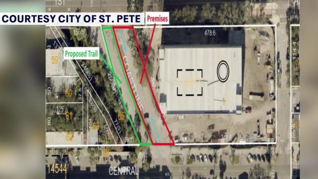 Land lease for Brooker Creek Trail Project
