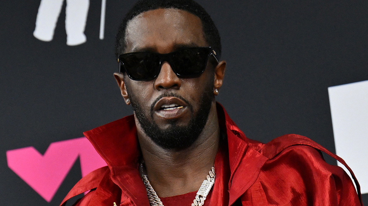 Sean Sean "Diddy" Combs in the press room during the MTV Video Music Awards at the Prudential Center in Newark, New Jersey, on Sept. 12, 2023. (Angela Weiss/AFP via Getty Images)
