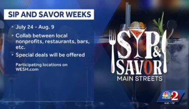 Orlando's Sip and Savor event returns this weekend