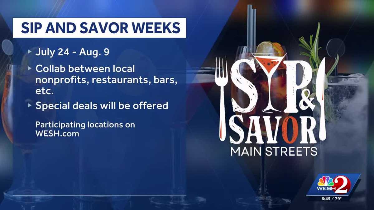 Orlando's Sip and Savor event returns this weekend