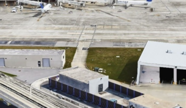 Tampa airport installs flood barrier infrastructure to protect airfield power during hurricanes