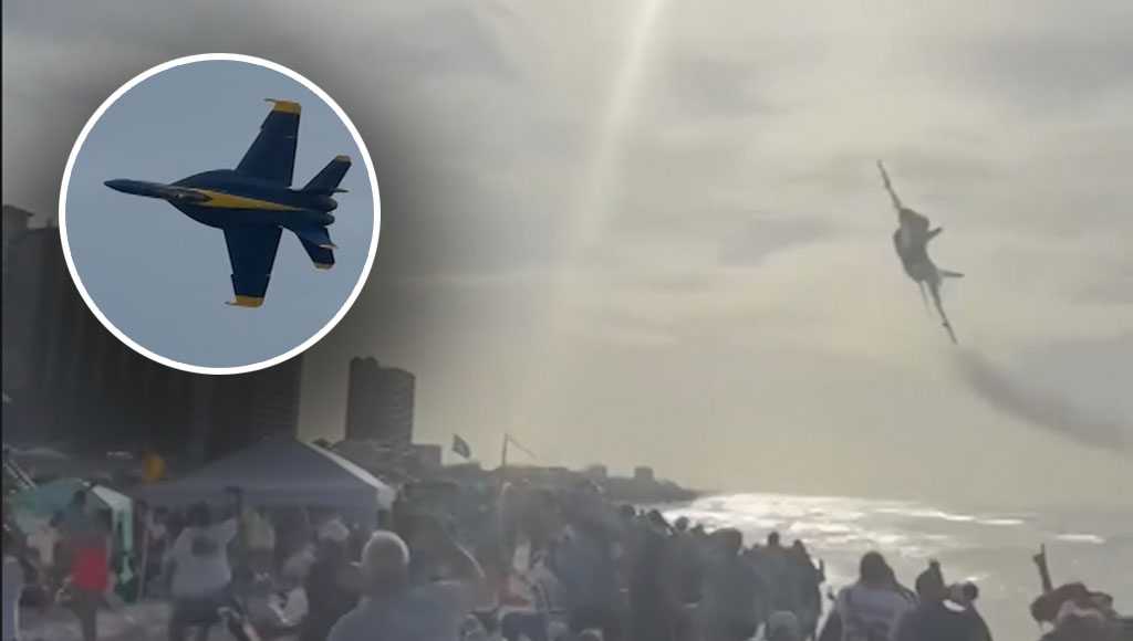 Watch: Blue Angels conducting review after low-altitude flyover in Florida