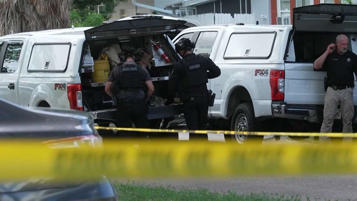 Tampa Bomb Squad called to detonate 'unstable' explosive device found in St. Pete garage