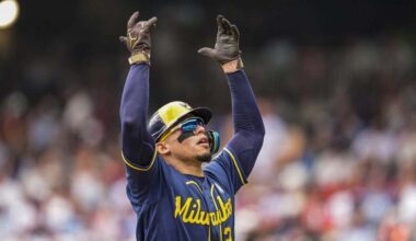 William Contreras hits walk-off to lift Brewers 3-1