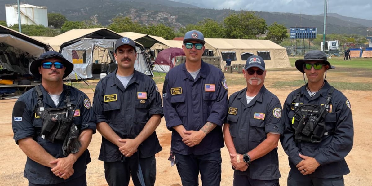 South Florida Rescue Team Reflects on 58-Hour Mission That Saved Trapped Man in Venezuela