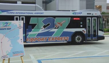 PSTA launches new bus route connecting St. Petersburg to Tampa International Airport