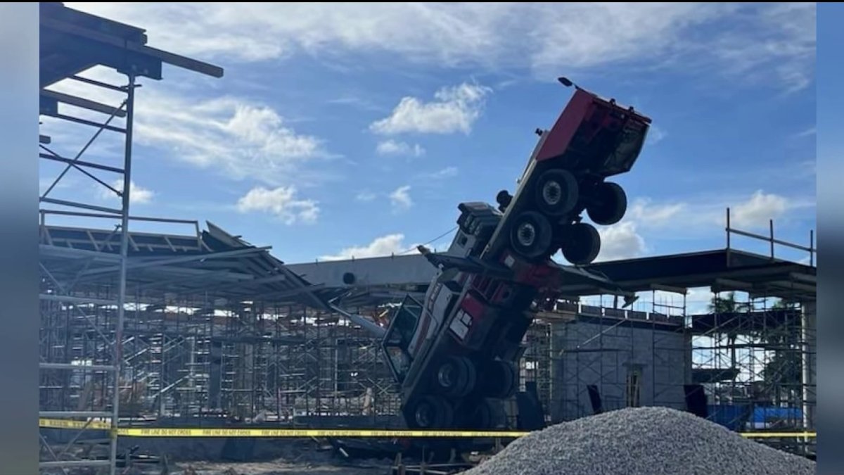 Crane collapse at Fort Lauderdale construction site under investigation – NBC 6 South Florida