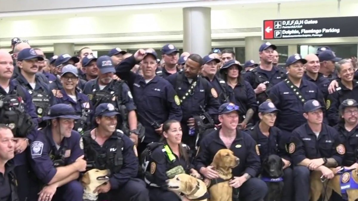 ‘It was hard to absorb’: Local search and rescue personnel arrive from Venezuela – NBC 6 South Florida