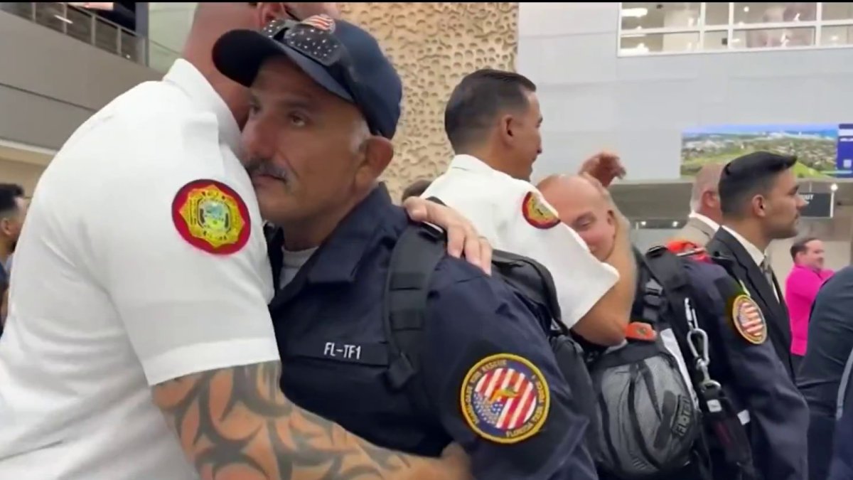 Local firefighters return from Venezuela – NBC 6 South Florida