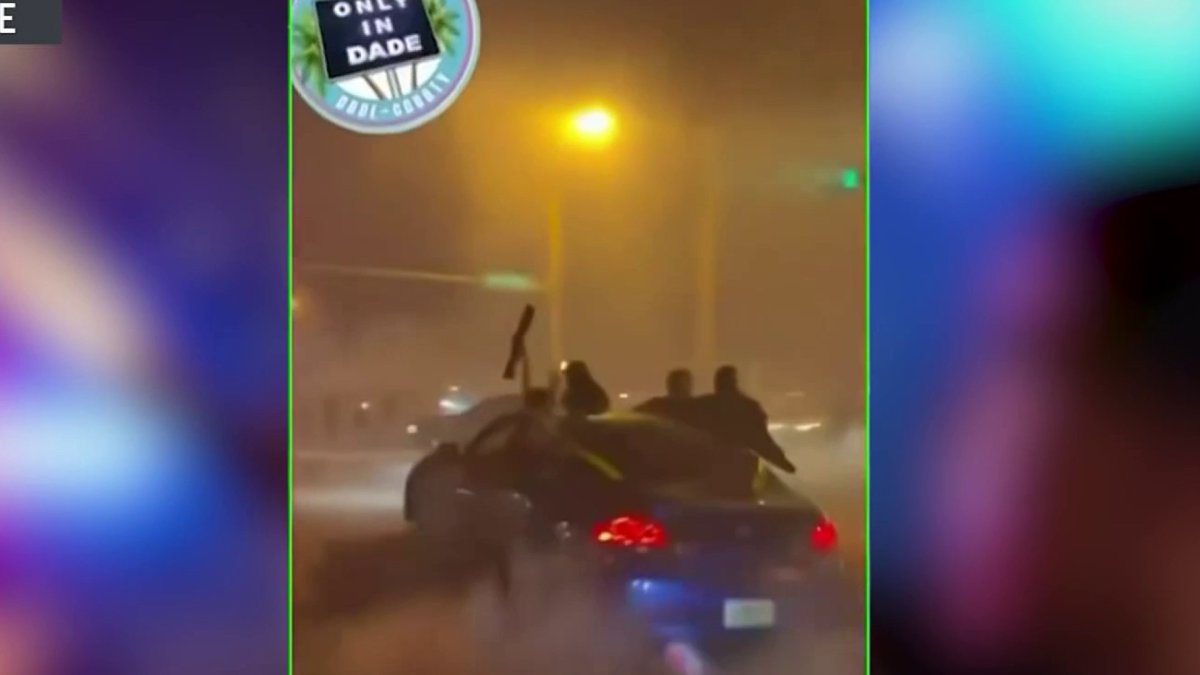 Man arrested after being accused of participating in street takeovers in Miami-Dade, report says – NBC 6 South Florida