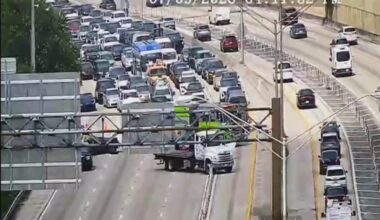 Crash closes southbound lanes of I-95 near Golden Glades in Miami-Dade – NBC 6 South Florida