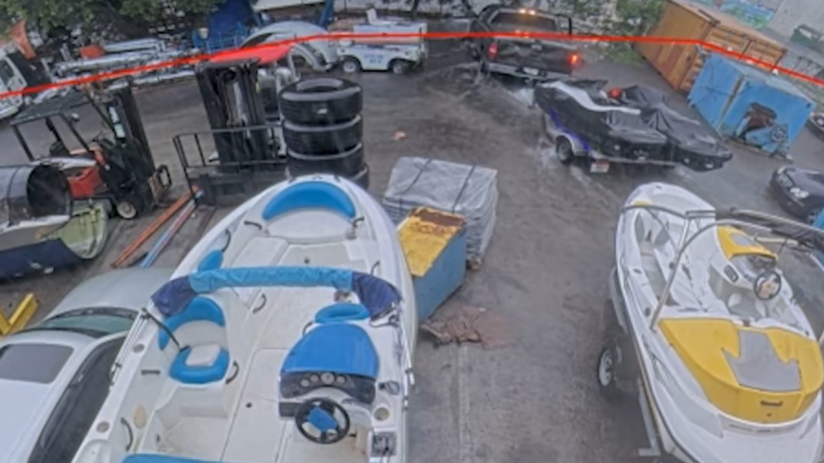 Surveillance captures bold personal watercrafts theft in Miami Gardens – NBC 6 South Florida